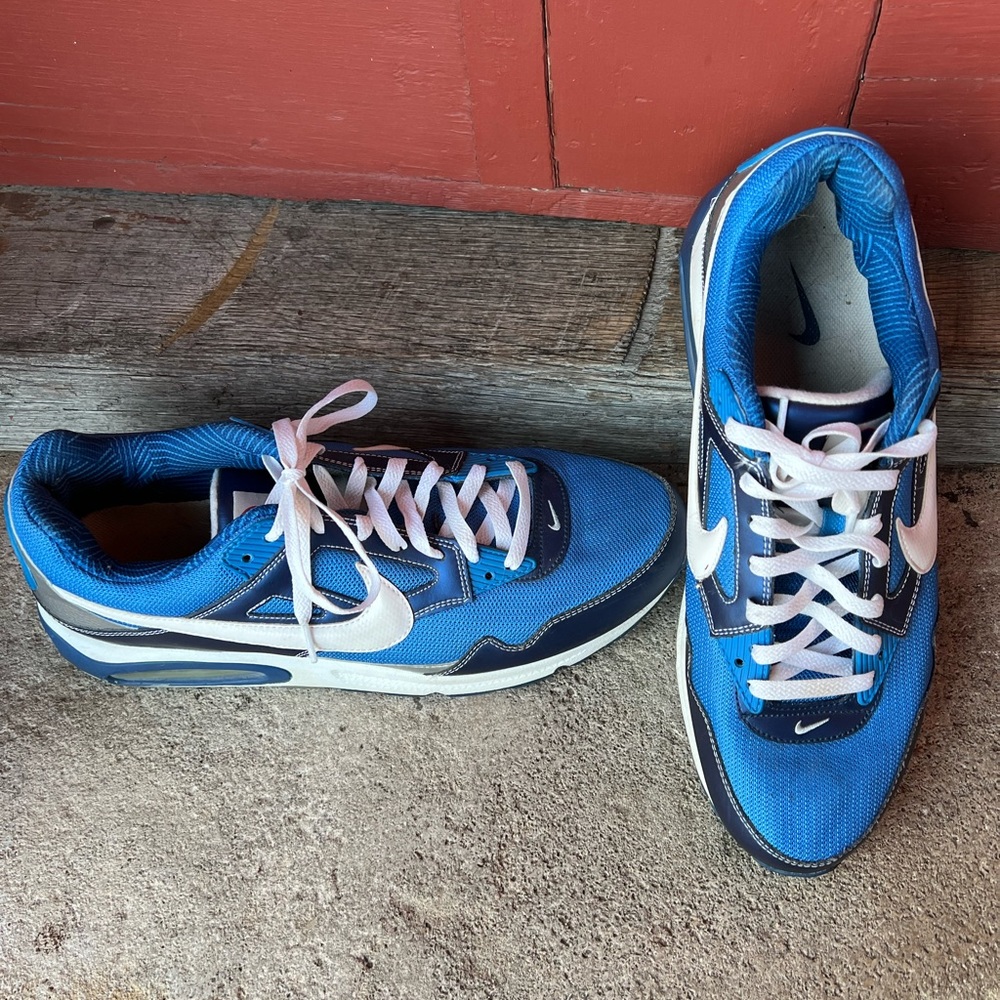 Nike Air Max Sneakers Mens Italy Blue Size 13 Running Shoe 343886-401 Skyline